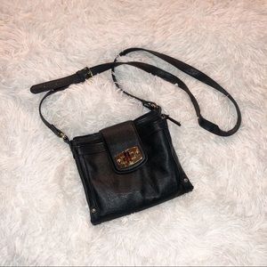 Black Crossbody Satchel